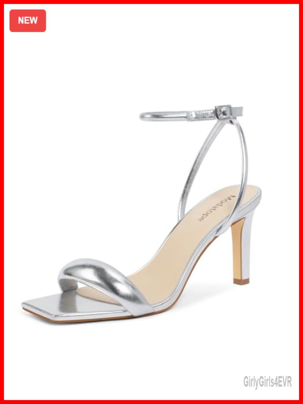 Strappy High Heels Open Toe Ankle Strap Heeled Sandals